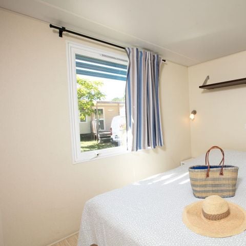 MOBILHOME 8 personas - MH4 COTTAGE TRIBU 52,6 m² (2 casas móviles enfrentadas con terraza compartida)