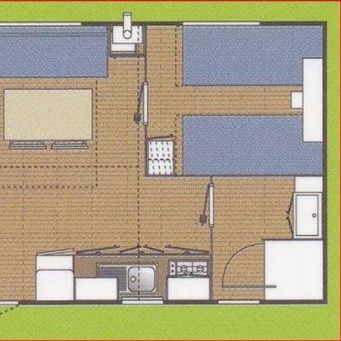 BUNGALOW 4 personnes - MH2 COTTAGE CONFORT L 29 m²