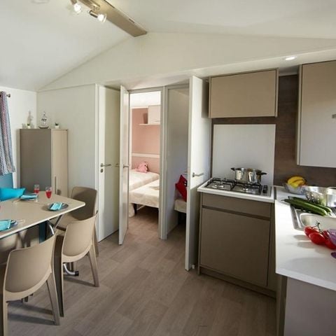 Mobilheim 6 Personen - Komfort - 3 Zimmer