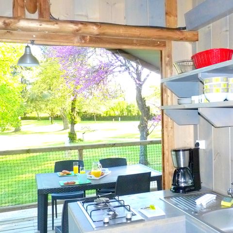 Insolite 6 personnes - CABANE SUR PILOTIS