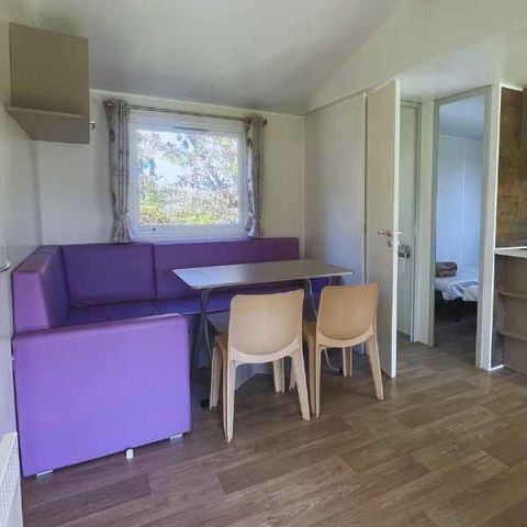 Mobile home 6 persons - 2 bedrooms / Air conditioning - covered terrace