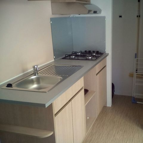 Stacaravan 4 personen - 2 slaapkamers