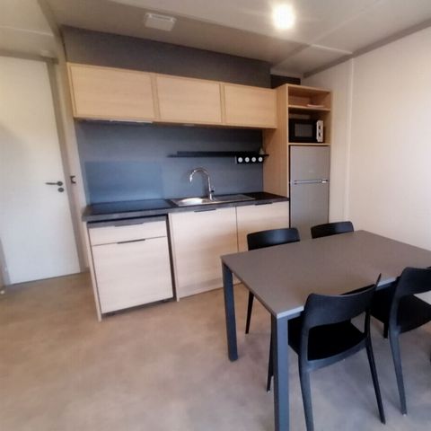 Mobilheim 4 Personen - Cottage Premium 1Sch 4 Personen Anreise Samstag