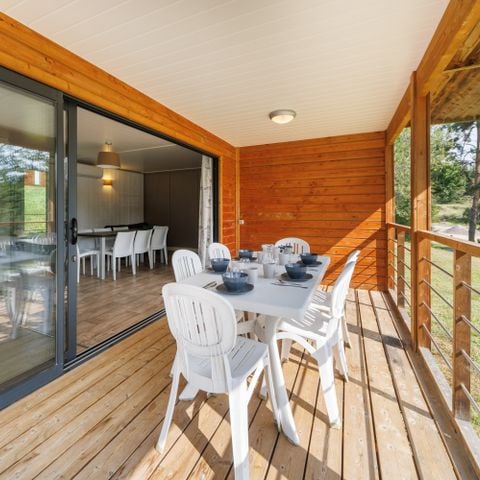 Mobilhome 6 personnes - Cottage Premium - 3 chambres - Arrivée Dimanche