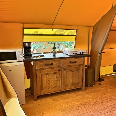 BUNGALOW IN TELA 5 persone - SENZA SERVIZI IGIENICI