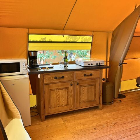 CANVAS BUNGALOW 5 people - WITHOUT SANITARY FACILITIES