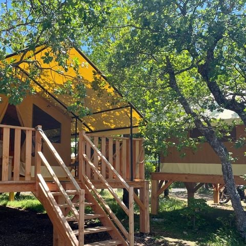 BUNGALOW IN TELA 5 persone - SENZA SERVIZI IGIENICI