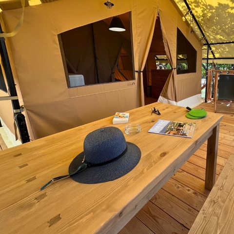 BUNGALOW IN TELA 5 persone - SENZA SERVIZI IGIENICI