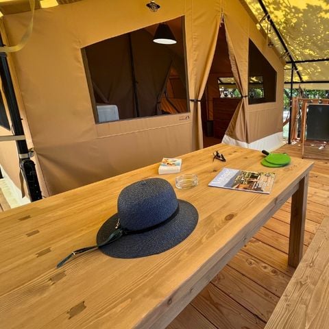 Glampingtent 5 personen - ZONDER SANITAIRE VOORZIENINGEN