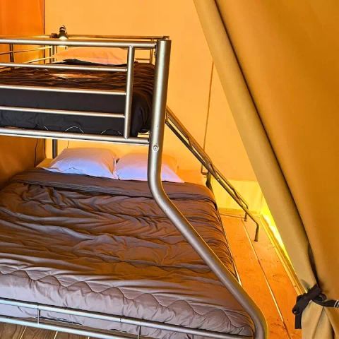 Glamping tent 5 persons - 3 Rooms 5 People Without Sanitary