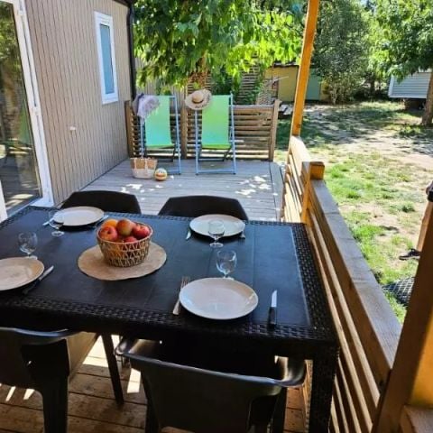 Stacaravan 4 personen - Mobil-Home Premium 3 Kamers 4 Personen Airconditioning + TV