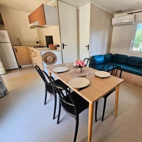 Mobilheim 4 Personen - Mobil-Home Premium 3 Zimmer 4 Personen Klimatisiert + TV