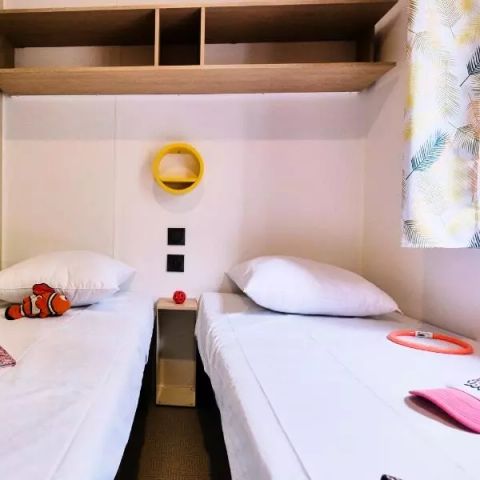 Mobilheim 6 Personen - Premium 4 Zimmer 6 Personen Klimatisiert + TV