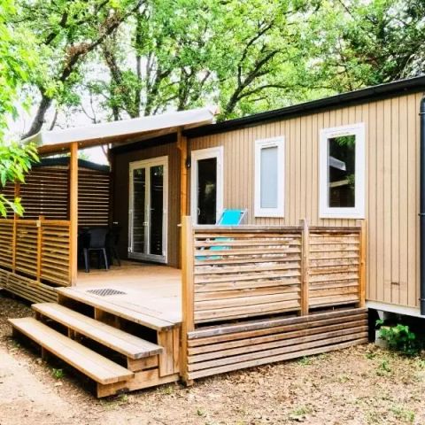 MOBILHOME 6 personas - Premium 4 Habitaciones 6 Personas Aire Acondicionado + TV