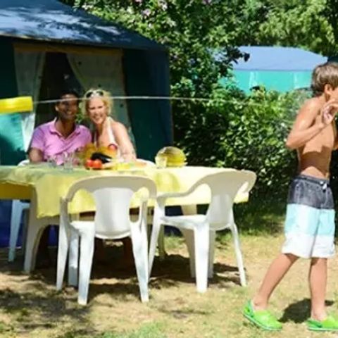 Zelt 5 personen - Navajo-Zelt 4 Zimmer 6 Personen (4 Erwachsene + 2 Kinder) Ohne Sanitäranlagen