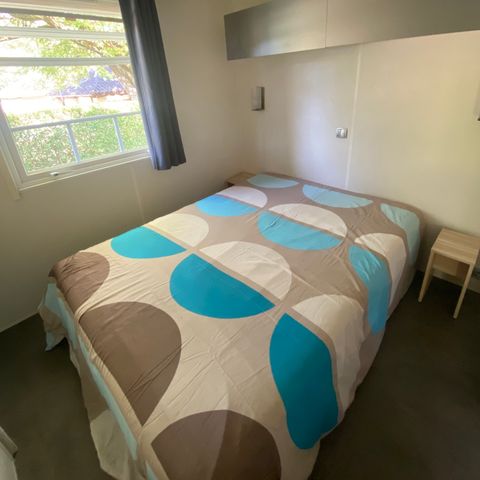 Stacaravan 6 personen - Stacaravan 3 kamers - onoverdekt terras (stapelbed)