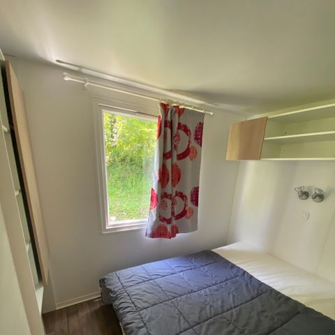 Mobilheim 6 personen - Mobilheim 3 Zimmer - nicht überdachte Terrasse