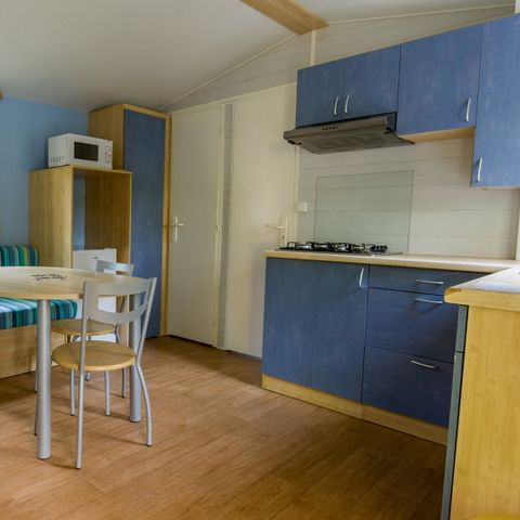 Mobilheim 4 personen - Mobilheim 2 Zimmer CONFORT - nicht überdachte Terrasse
