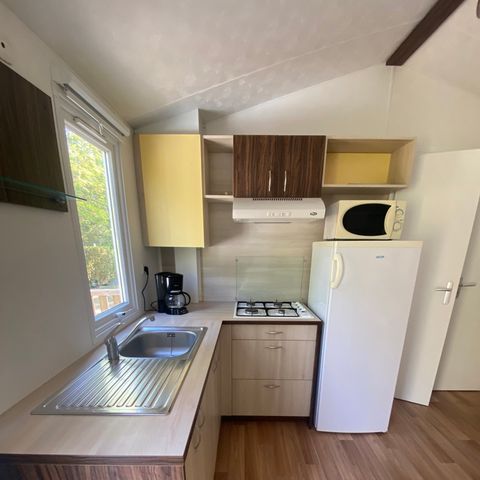 Mobilheim 4 personen - Mobilheim 2 Zimmer CONFORT - nicht überdachte Terrasse