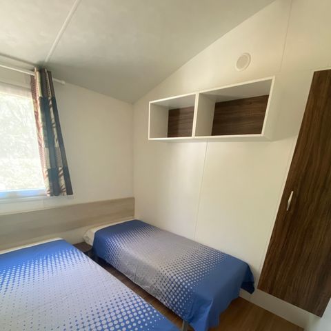 Mobilheim 4 personen - Mobilheim 2 Zimmer CONFORT - nicht überdachte Terrasse