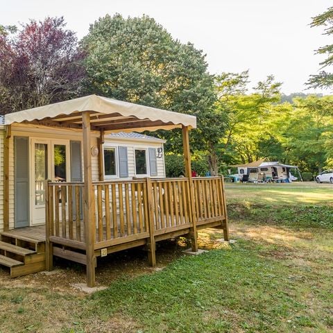 BUNGALOW 4 personnes - Mobil-home 2 chambres CONFORT - terrasse semi-couverte