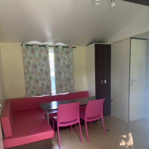 Mobilheim 4 personen - Mobilheim 2 Zimmer CONFORT - halbüberdachte Terrasse