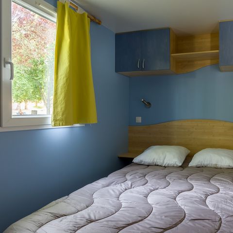 Mobilheim 4 personen - Mobilheim 2 Zimmer CONFORT - halbüberdachte Terrasse