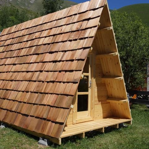 Insolite 3 personnes - CHALET TRAPPEUR CHEVREUIL 15 m²