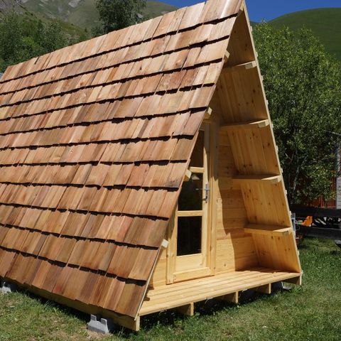 SISTEMAZION ATIPICHE 3 persone - CHALET TRAPPEUR CHEVREUIL 15 mq