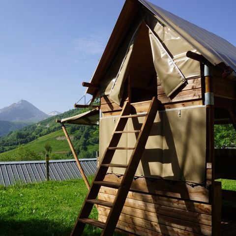 HÉBERGEMENT INSOLITE 2 personnes - CHALET TRAPPEUR BIVOUAC CHEVREUIL 5 m²