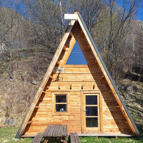 Hébergement 2 personnes - CHALET TIPI EDELWEISS 20 m²