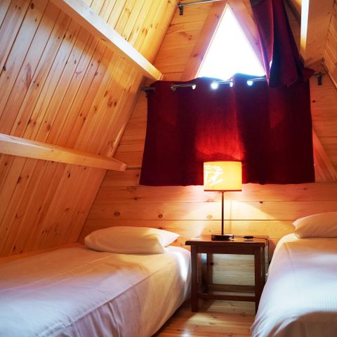 HÉBERGEMENT INSOLITE 2 personnes - CHALET TIPI EDELWEISS 20 m²