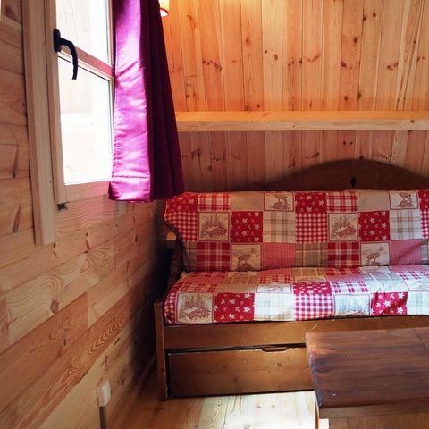 Hébergement 2 personnes - CHALET TIPI EDELWEISS 20 m²