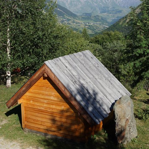 Allogi 2 persone - Capanna MARMOTTE - Senza cucina, senza servizi igienici (no WC, no bagno)
