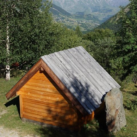 Hébergement 2 personnes - Hutte MARMOTTE - Pas de cuisine, pas de sanitaires (ni WC, ni salle de bain)