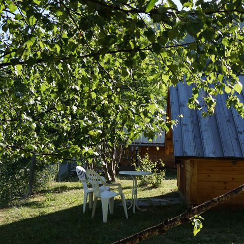 Allogi 2 persone - Capanna MARMOTTE - Senza cucina, senza servizi igienici (no WC, no bagno)
