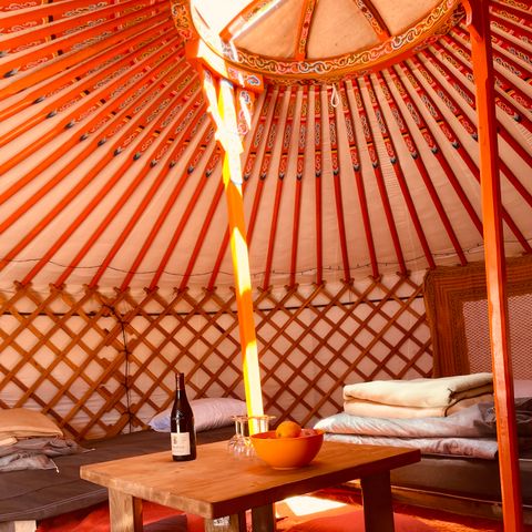 TENDA DA CAMPEGGIO 4 persone - Yurta RENARD - Senza cucina, senza servizi igienici (senza WC, senza bagno)