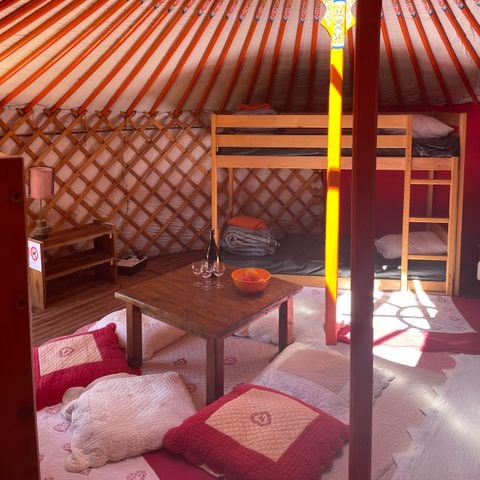 Tent 8 personen - Yourte LOUP - geen keuken