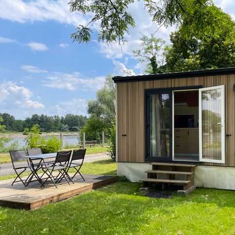 Mobilheim 6 Personen - 3 CH Premium mit Blick auf die Loire - 6 Pers.