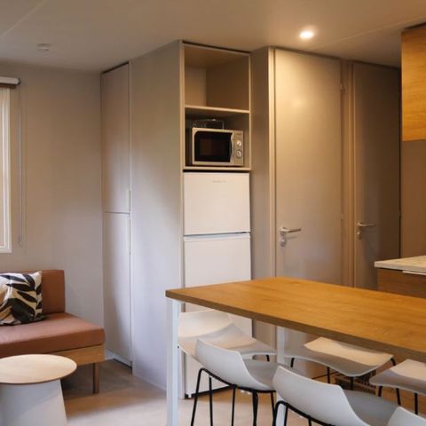 MOBILE HOME 6 people - 3 CH Premium Loire view - 6 pers