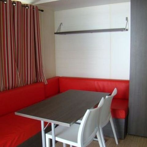 Stacaravan 4 personen - 2 slaapkamers