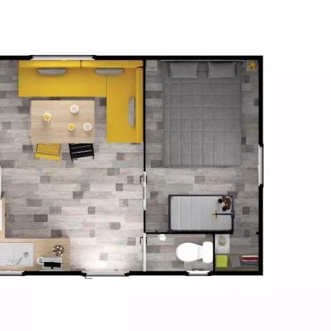 Mobilhome 6 personnes - Mobil Home Confort Plus 3 Pièces 4/6 Personnes