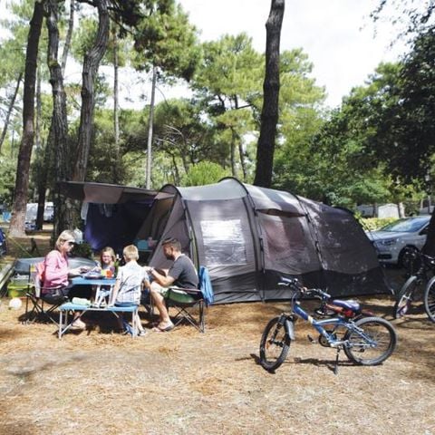 STAANPLAATS - Comfortpakket (1 tent, caravan of camper / 1 auto / 10A elektriciteit)