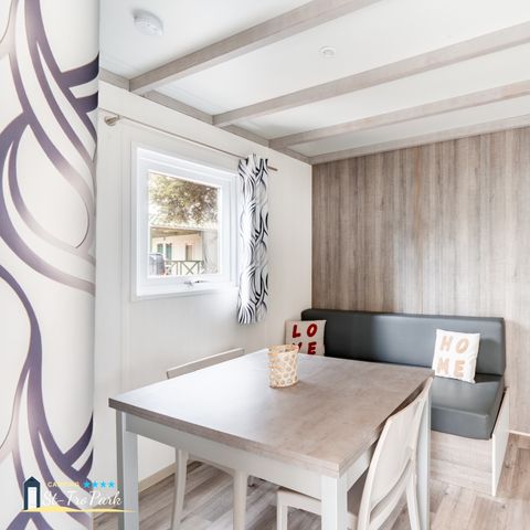 Chalet 4 persons - Chalet Confort 26.5m² (2 bedrooms) + covered terrace + TV