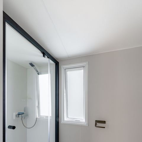 MOBILHOME 2 personnes - Mobil-home Premium 19m² (1 chambre) + Lave-vaisselle + Terrasse semi-couverte 11m²