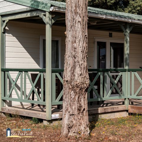 Mobile home 4 persons - Premium 32m² (2 bedrooms) reserved for people with reduced mobility with air conditioning
