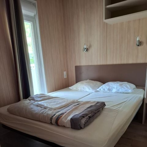 Chalet 6 personen - Premium 34m² - 3 slaapkamers - Airconditioning - Afwasmachine - Overdekt terras