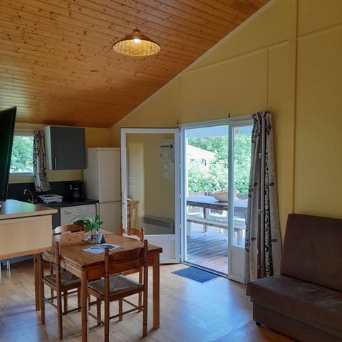 Chalet 7 persons - 3 Grand - Confort bedrooms - With fishing facilities - TV