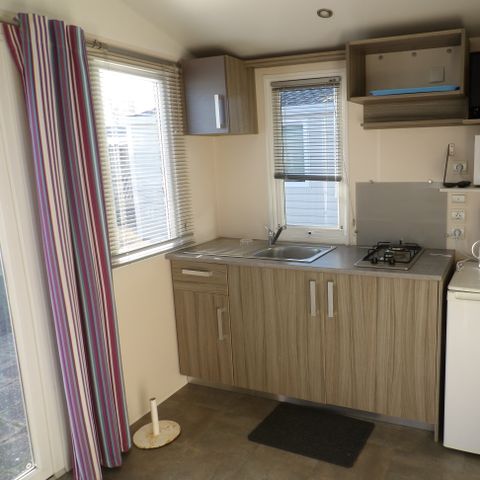 Mobilheim 2 personen - Duo-Terrasse am Teich