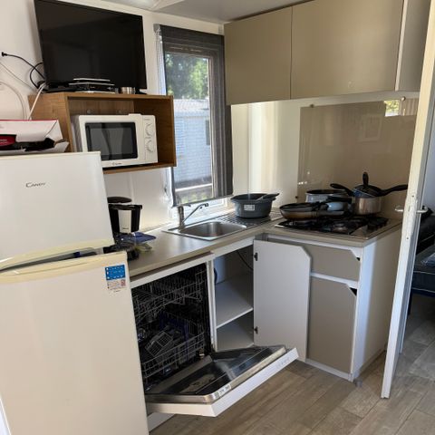 Mobilheim 8 personen - Premium (Seite des Campingplatzes)